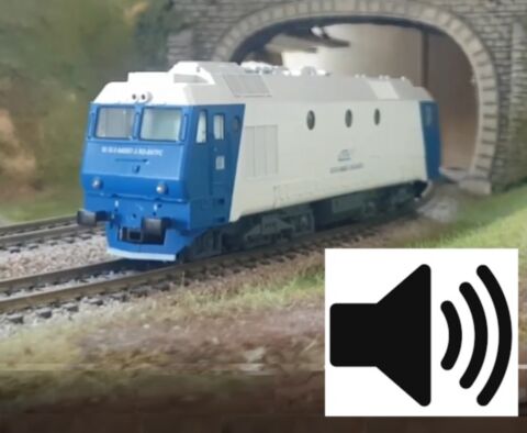 Decodor sunet locomotiva diesel 060 DA-"GM", CFR