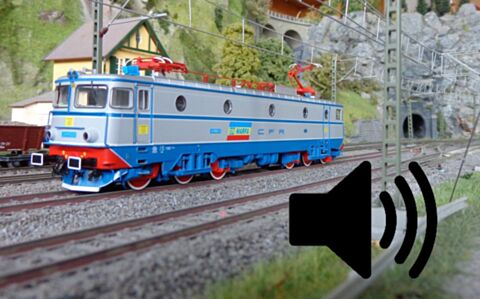 Decodor sunet locomotiva electrica tip EA, CFR