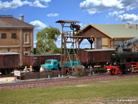 Instalatie pentru incarcare zgura