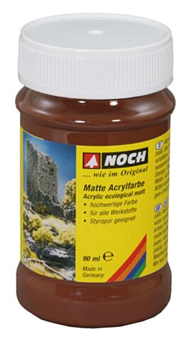 Vopsea acrilica maro inchis