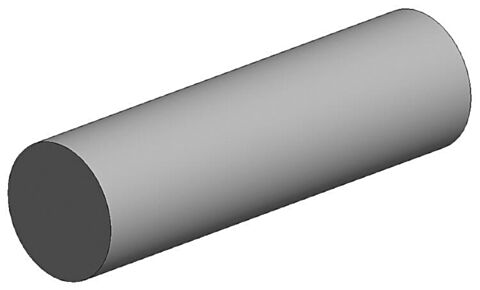 Set 6 profile rotunde diam. 2 mm alb