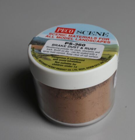 Pudra weathering, "rugina si praf franare"