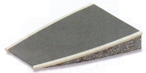 Sectiune capat peron