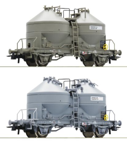 Set 2 vagoane ciment, SNCB