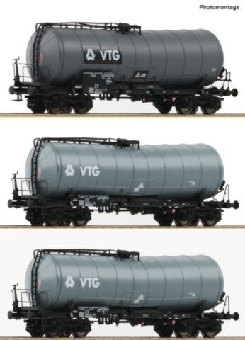 Set 3 vagoane cisterna, VTG