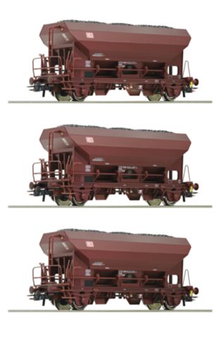 Set 3 vagoane cu autodescarcare, DB