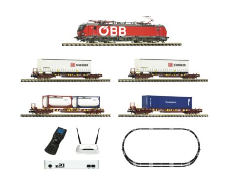 Set de start Premiun, tren de marfa, OBB