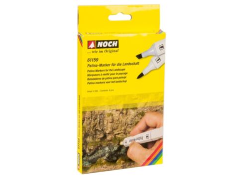 Set 6 markere, pentru peisaj