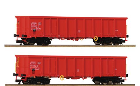 Set 2 vagoane gondola, DB