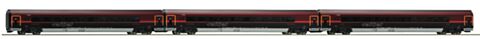 Set 3 vagoane calatori Railjet, OBB