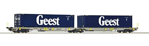 Vagon articulat transport containere, AAE