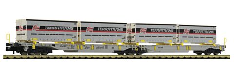 Vagon articulat transp. containere, AAE