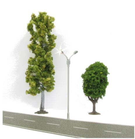 Stalp dublu iluminare stradala (4 buc)