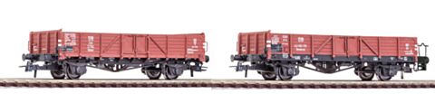 Set 2 vagoane gondola, DB
