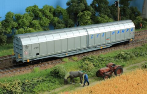 Vagon marfa cu pereti culisanti, CFR