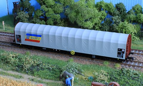 Vagon marfa cu prelata, CFR