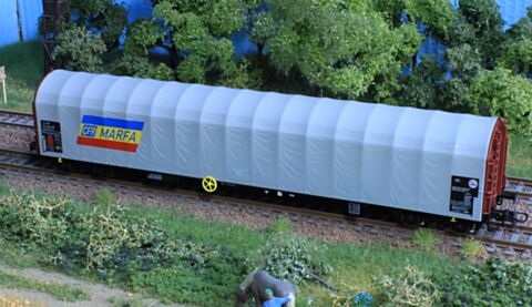 Vagon marfa cu prelata, CFR