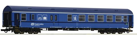 Vagon calatori clasa 2, cu compartiment de bagaje, CD