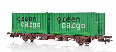Vagon transport containere, Green Cargo