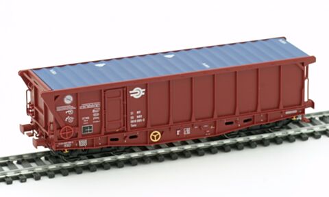 Vagon gondola cu acoperis rabatabil, MAV