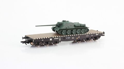 Vagon platforma cu transport tanc, CFR