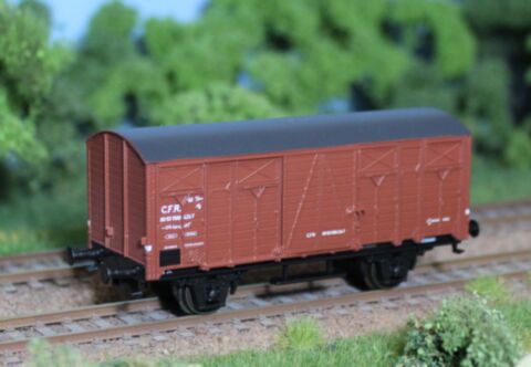 Vagon acoperit, CFR