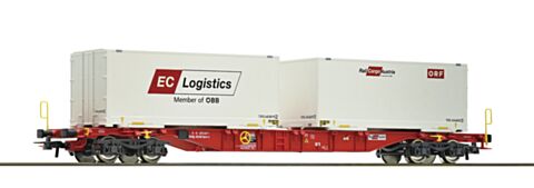 Vagon platforma cu containere, OBB