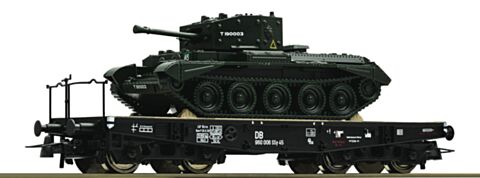 Vagon transport greu cu tanc, DB