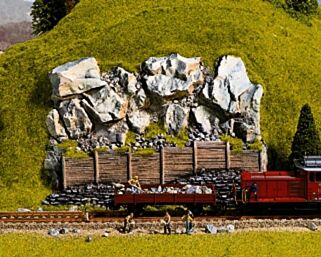 Zid cu bariera avalansa